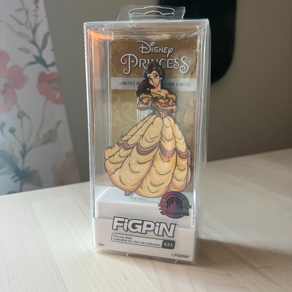 LTD ED | Disney Parks 2022 FIGPIN #623 Princess Belle Beauty And The Beast